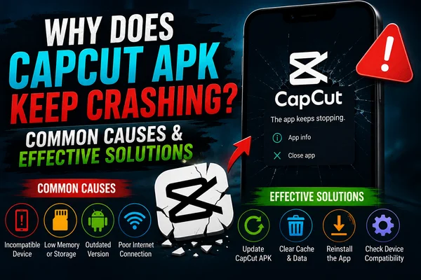 Why Does CapCut APK Keep Crashing? Common Causes & Effective Solutions